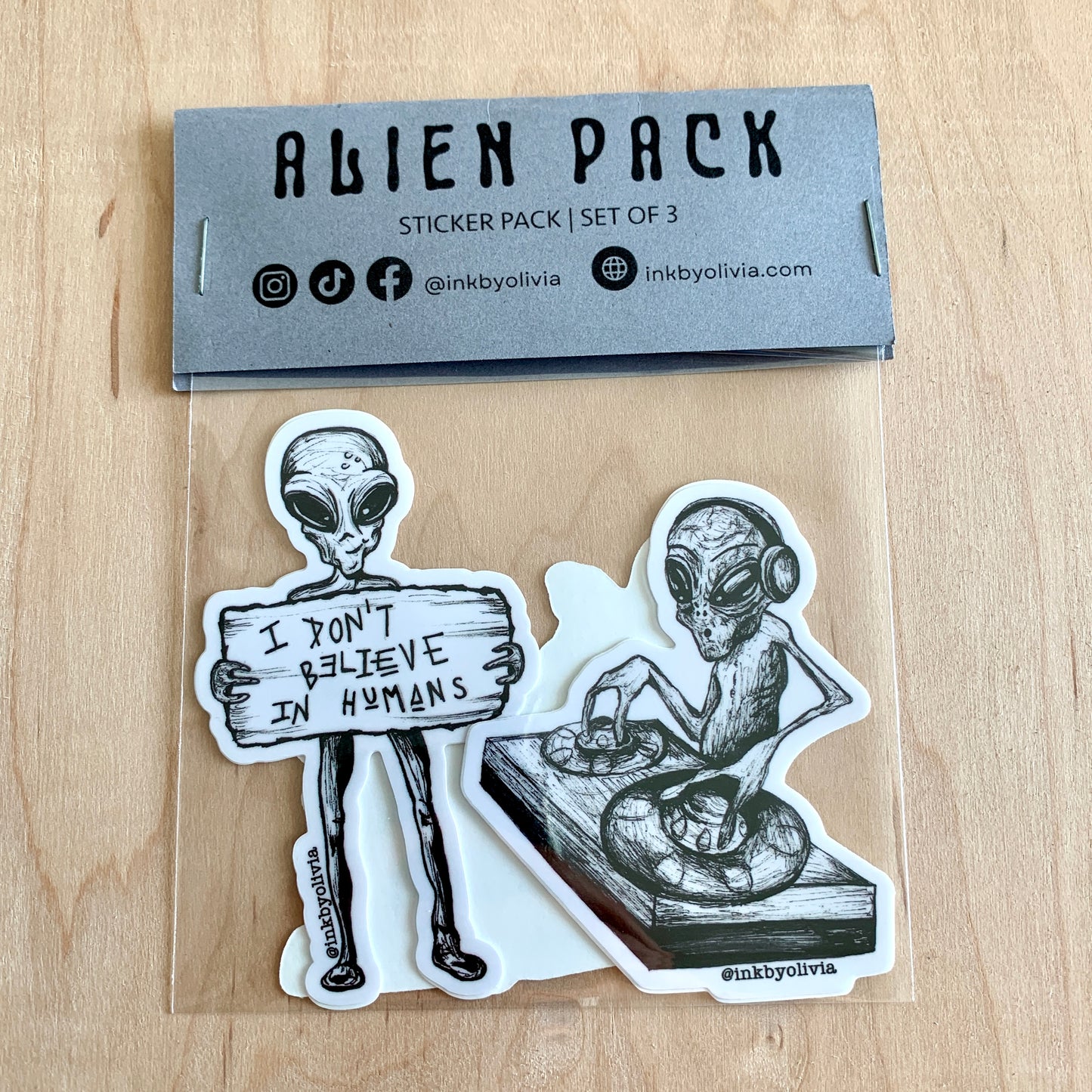 Alien Sticker Pack