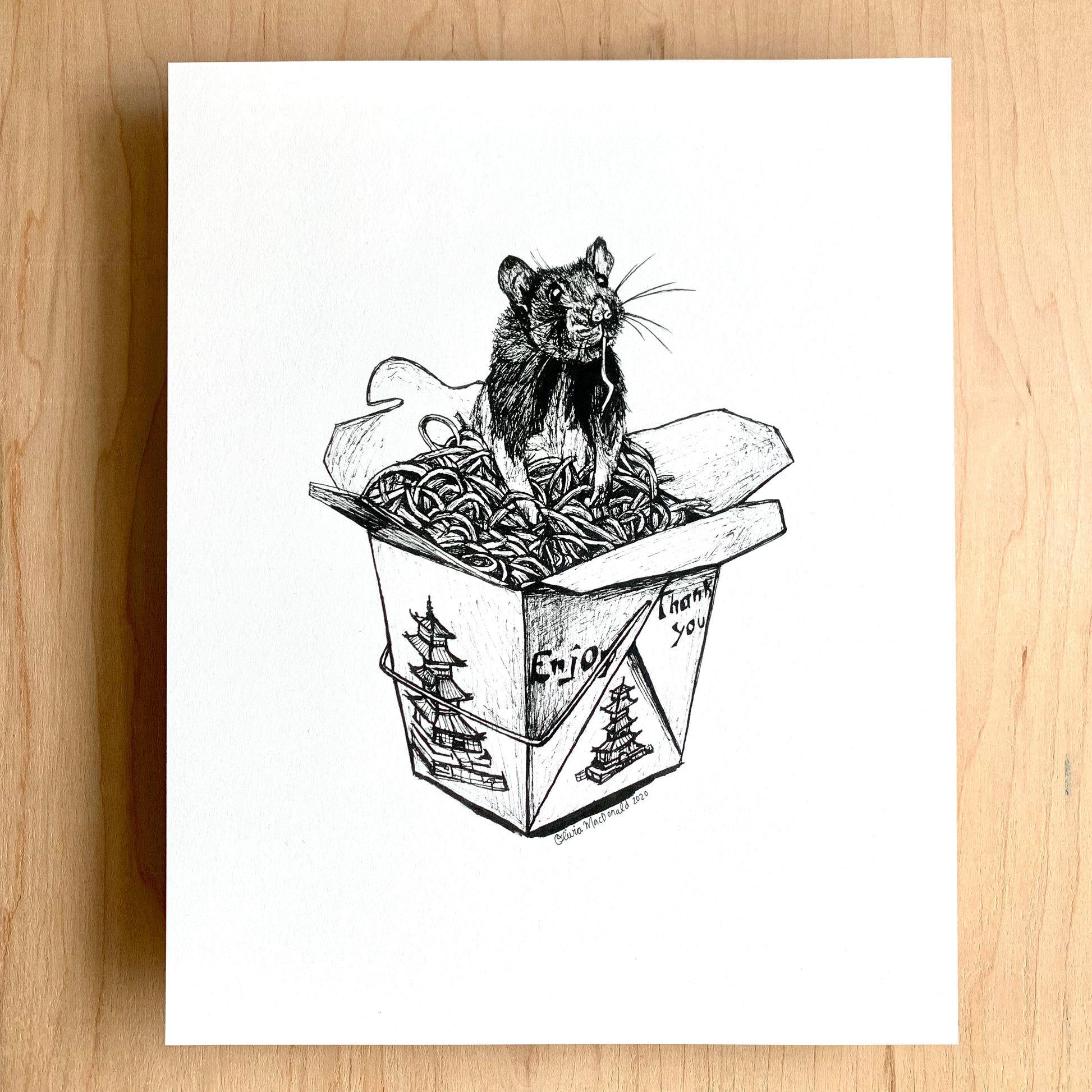 Data Ink Rat Noodle Rat – Ink By Olivia