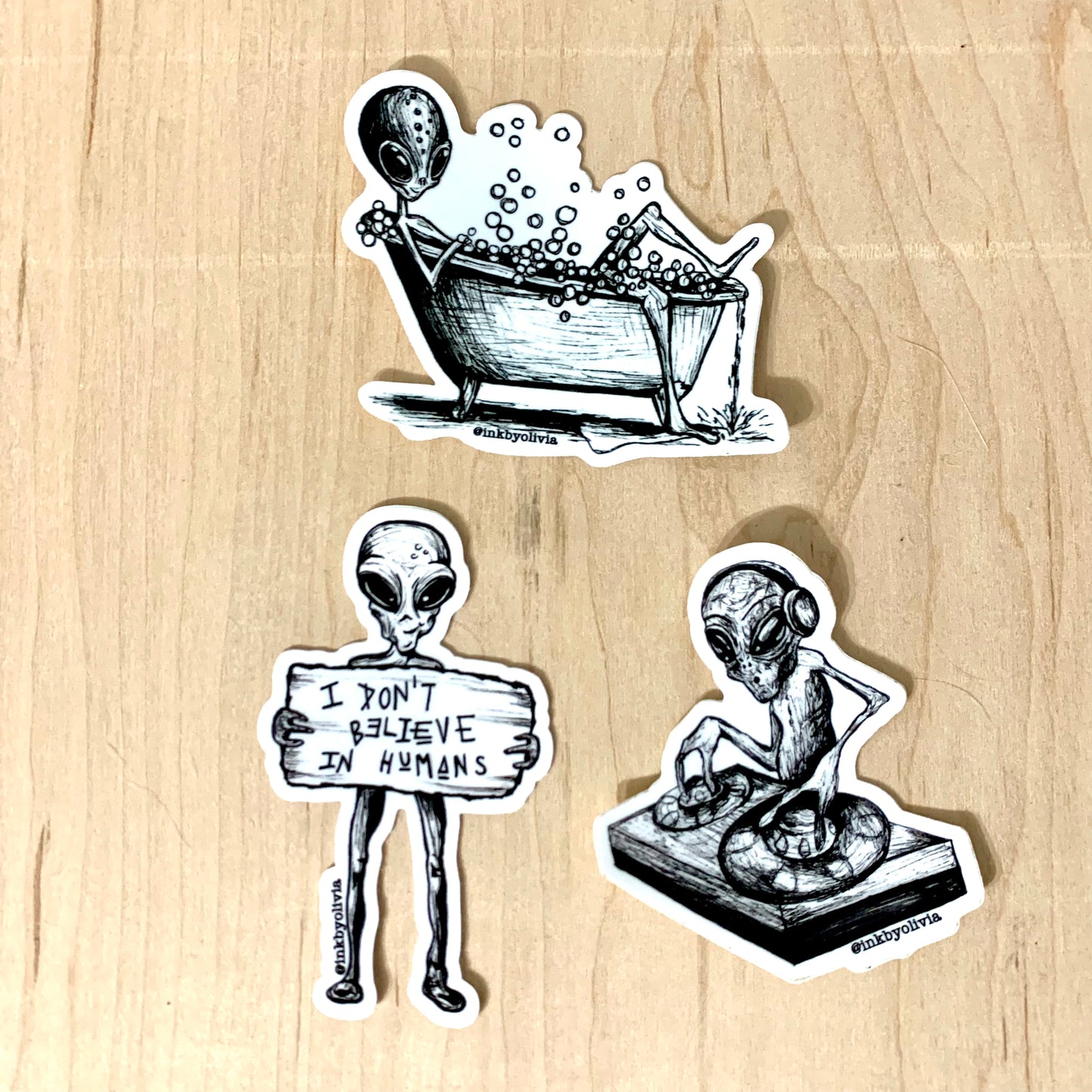 Alien Sticker Pack