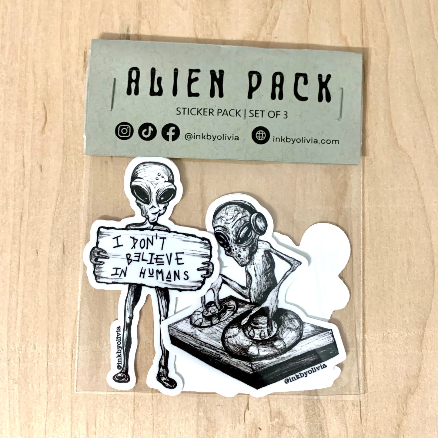 Alien Sticker Pack