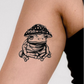 Fungi Frog Tattoo